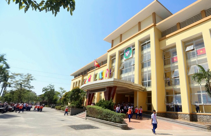 Trụ sở Sở Nông nghiệp dôi dư được cải tạo thành trường học khang trang trước ngày khai giảng - Ảnh 1.