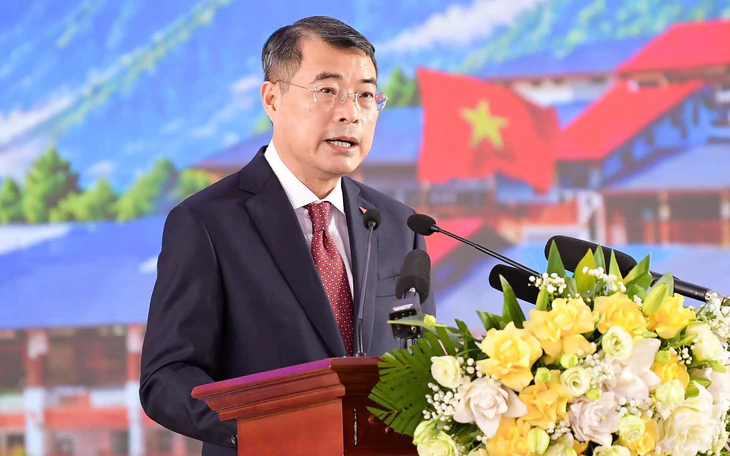 Hình ảnh Thủ tướng Lê Minh Hưng dự lễ khai giảng và khánh thành trường nội trú ở vùng biên Lào Cai - Ảnh 10.