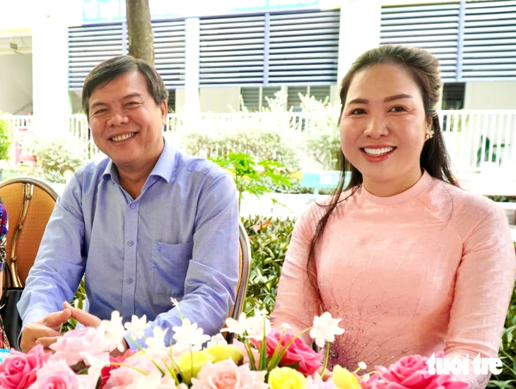 Bí thư Trần Lưu Quang, chủ tịch Nguyễn Văn Được dự lễ khai giảng tại Trường THPT Trần Khai Nguyên - Ảnh 11.