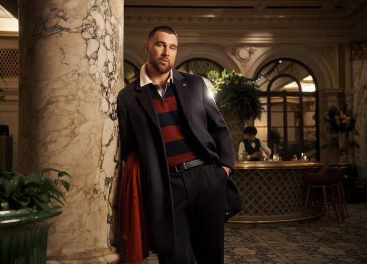 Travis Kelce đưa 'con cưng' của Taylor Swift vào chiến dịch thời trang của Tommy Hilfiger - Ảnh 3.