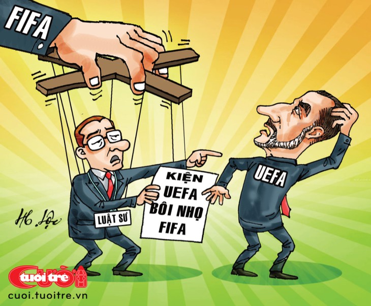 FIFA - UEFA: Trận đấu ngoài sân cỏ - Ảnh 1.