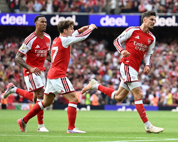 Arsenal đánh bại Chelsea, giữ mạch toàn thắng ở Premier League - Ảnh 1.