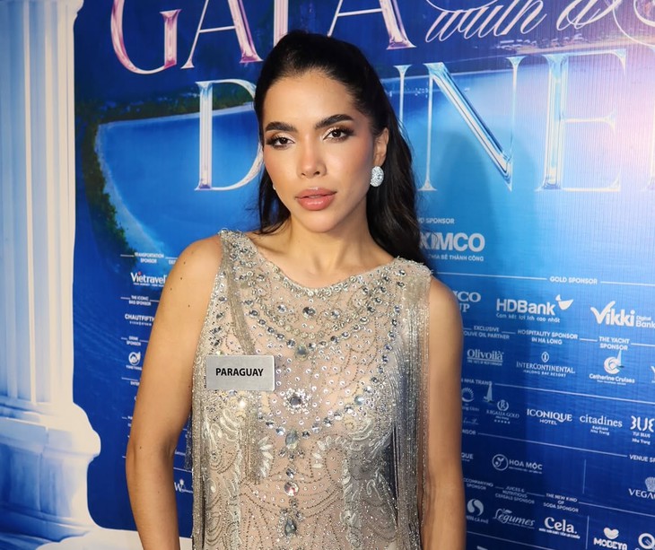 Hoa hậu Paraguay nói gì về cử chỉ gây tranh cãi ở chung kết Miss World? - Ảnh 1.