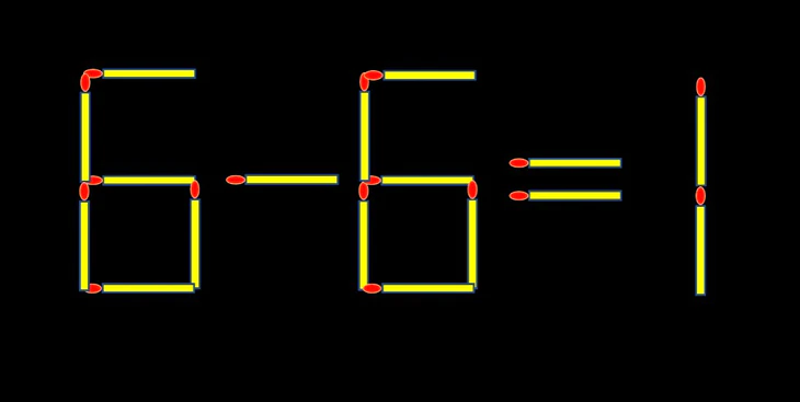 Thử tài IQ: Di chuyển một que diêm để 5+11=6 thành phép tính đúng - Ảnh 2.