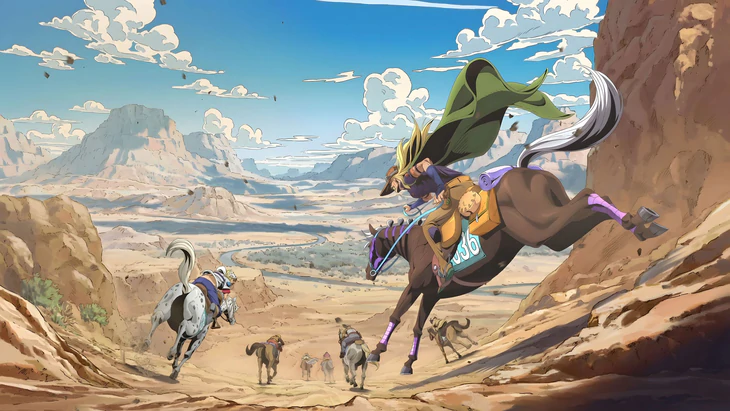 JoJo's Bizarre Adventure: Steel Ball Run trở lại với lịch phát sóng hàng tuần - Ảnh 3.