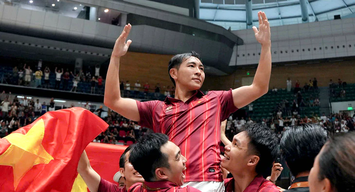 Lý Hoàng Nam, Phúc Huỳnh cùng tuyển Việt Nam gặp Mỹ ở chung kết Pickleball World Cup - Ảnh 2.
