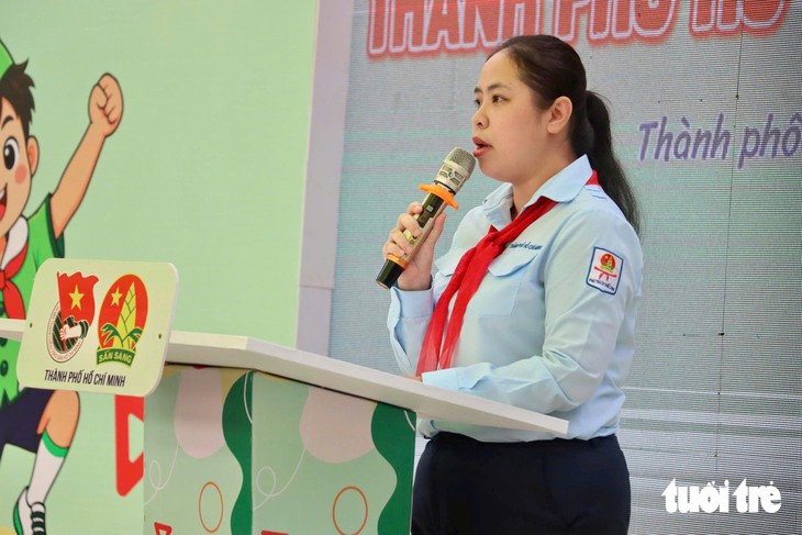 Năm học mới, thiếu nhi TP.HCM 'rèn đức, luyện tài, làm chủ tương lai' - Ảnh 2.