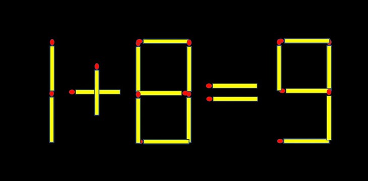 Thử tài IQ: Di chuyển một que diêm để 18+12=7 thành phép tính đúng - Ảnh 1.