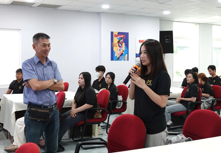 Hiệu trưởng Trường ĐH Cửu Long: Chương trình Làm báo cùng Tuổi Trẻ thiết thực, bổ ích cho sinh viên - Ảnh 5.