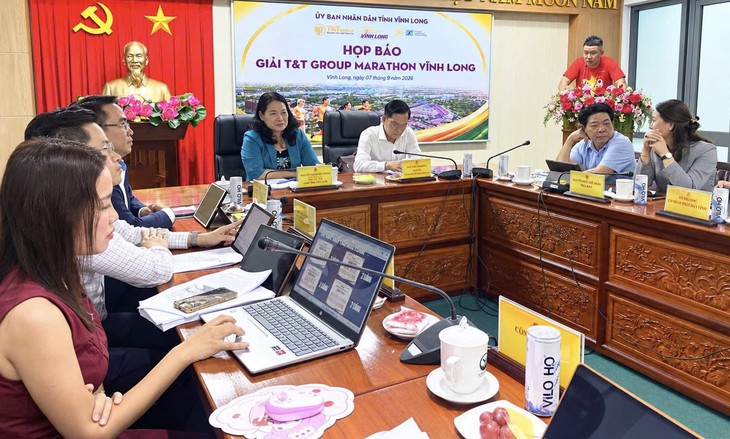 Hơn 5.000 vận động viên tham gia giải chạy “Bứt nhịp Mekong - Vươn tầm tương lai” ở Vĩnh Long - Ảnh 1.