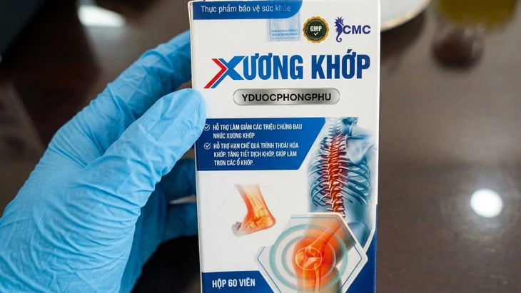 Phát hiện sốc: Thực phẩm bảo vệ xương khớp nhưng không có chất hỗ trợ xương khớp như công bố - Ảnh 1.