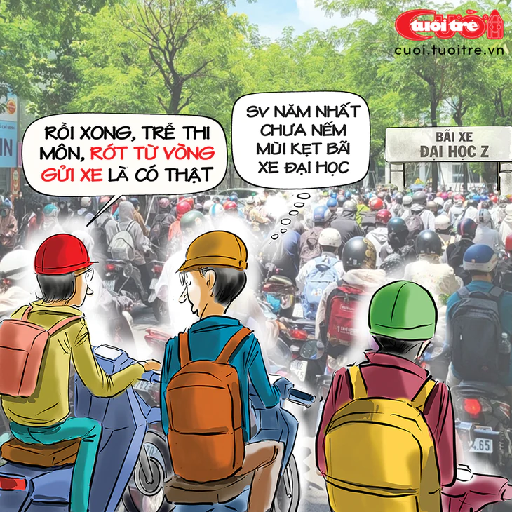 Kiến thức 'vòng gửi xe' cho tân sinh viên 2026 - Ảnh 1.