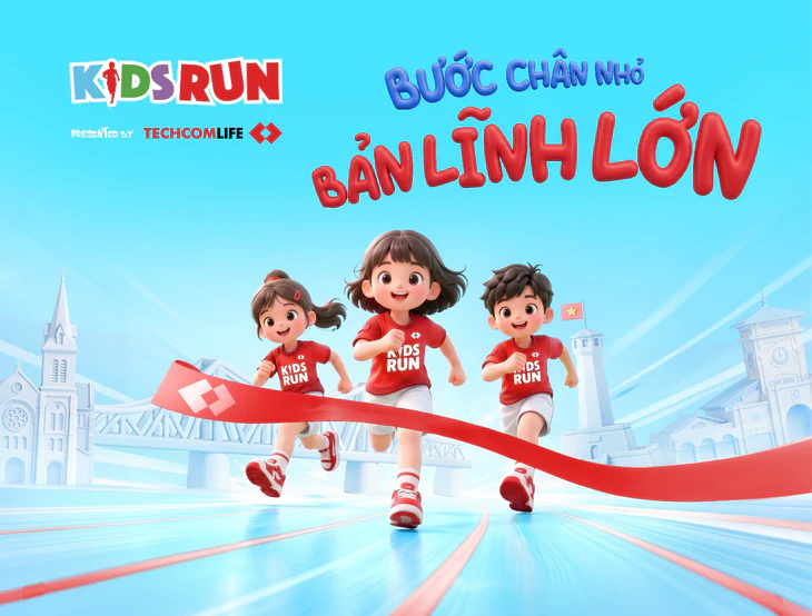 Techcom Life đồng hành cùng Kids Run và giải thưởng phá kỷ lục quốc gia 42km - Ảnh 1.