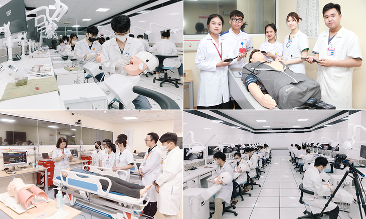 288 sinh viên ĐH Duy Tân thực tập lâm sàng tại Bệnh viện TW Huế - Ảnh 4.