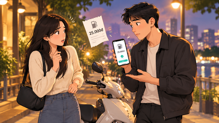 Cô gái bị đòi 25.000 đồng tiền xăng sau buổi hẹn đầu - Ảnh 2.
