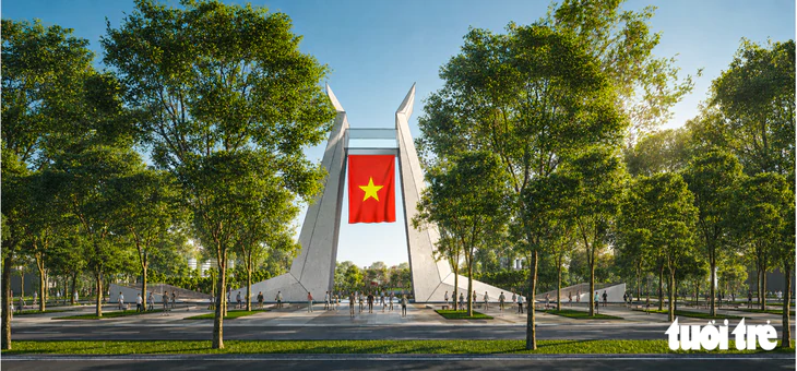 Kiến trúc sư Hồ Thiệu Trị: Đâu có quy định nào nói Khải hoàn môn không được nằm nhìn ra mặt nước? - Ảnh 5.