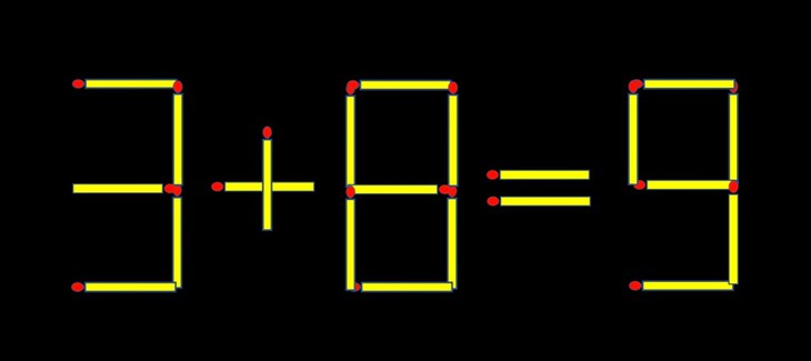 Thử tài IQ: Di chuyển một que diêm để 6+6=11 thành phép tính đúng - Ảnh 2.