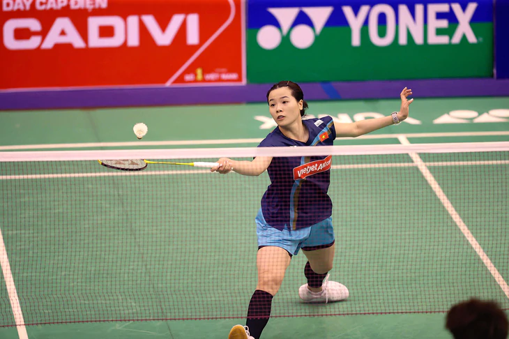 Thùy Linh lần đầu thua tại vòng 1 Vietnam Open sau 7 năm - Ảnh 2.