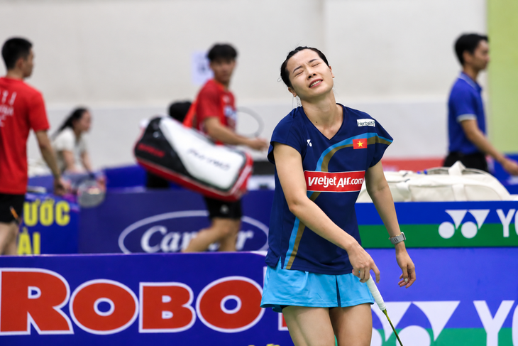 Thùy Linh lần đầu thua tại vòng 1 Vietnam Open sau 7 năm - Ảnh 3.