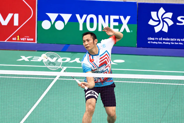 Vợ chồng Tiến Minh, Vũ Thị Trang chia tay Vietnam Open trong cùng ngày - Ảnh 1.
