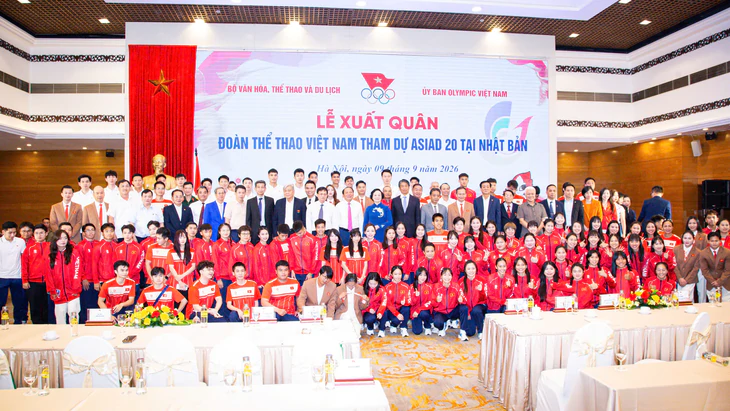 Thể thao Việt Nam xuất quân tham dự Asiad 20 tại Nhật Bản - Ảnh 4.