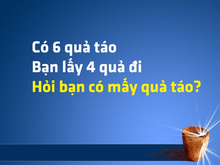 Một nửa trong số 12 con cá bị chết đuối, hỏi còn mấy con cá? - Ảnh 4.