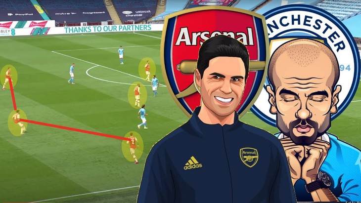 Arteta đã không còn có thể gây khó dễ cho Pep Guardiola ở vòng 5 Ngoại hạng Anh