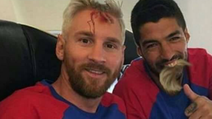 Messi và Ronaldo từng có những màn hóa trang kinh dị trong dịp Halloween