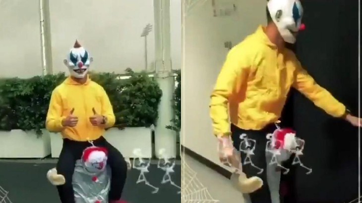 Messi và Ronaldo từng có những màn hóa trang kinh dị trong dịp Halloween