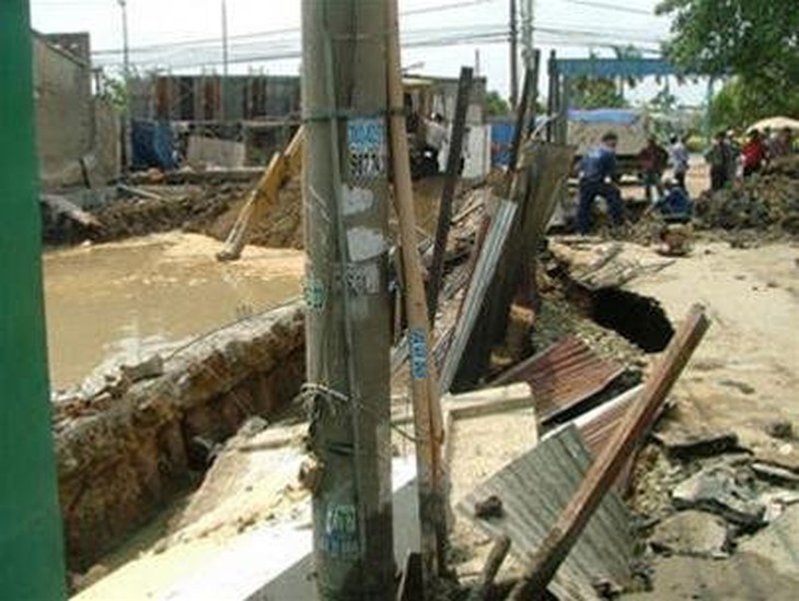 TP.HCM: thêm một sự cố lún sụt do thi công tầng hầm
