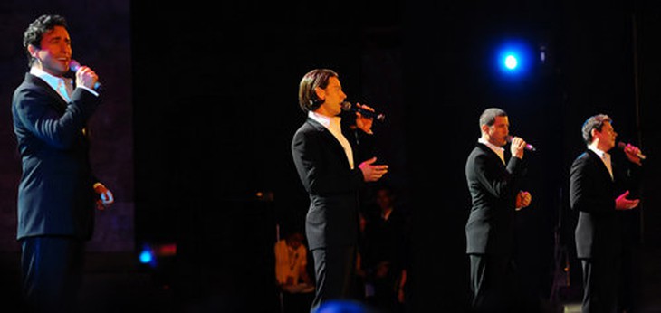 Il Divo được vinh danh là nghệ sĩ của thập kỷ