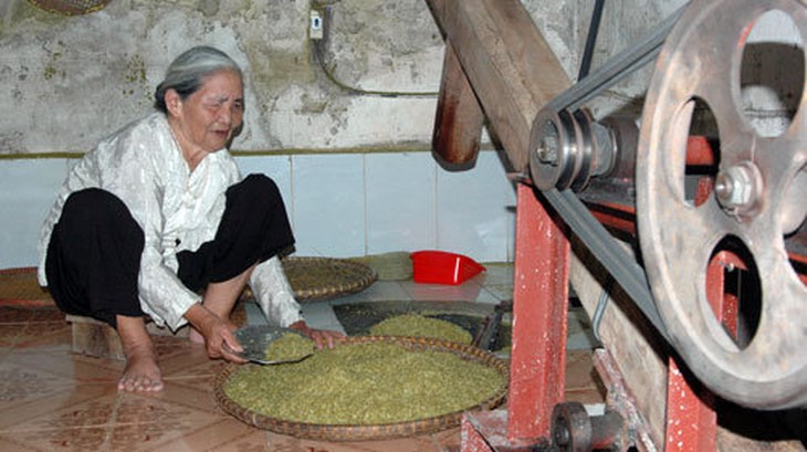 Oan cho cốm làng Vòng