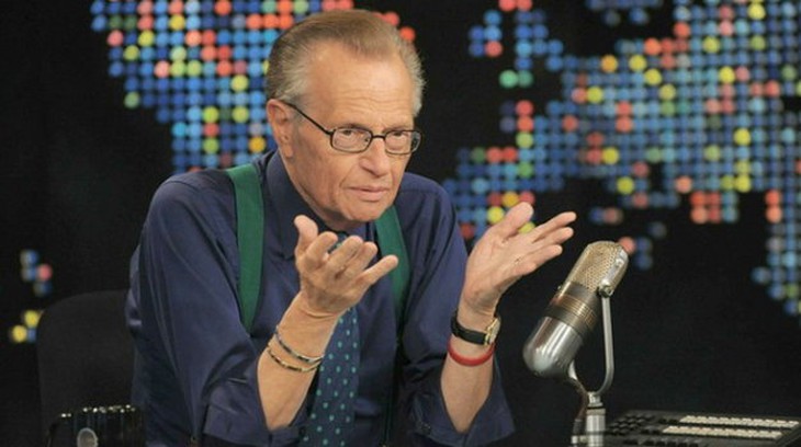 'Ông vua truyền hình' Larry King trở lại