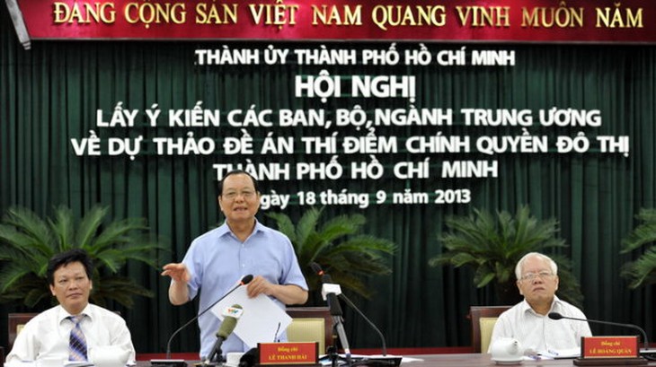 TP.HCM sẽ theo mô hình chính quyền địa phương hai cấp