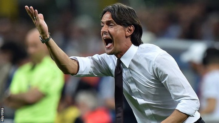 AC Milan sa thải HLV Filippo Inzaghi