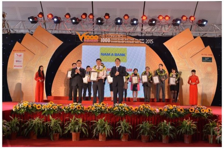 ​Nam A Bank thuộc Top 50 doanh nghiệp đạt thành tựu xuất sắc 2011-2015