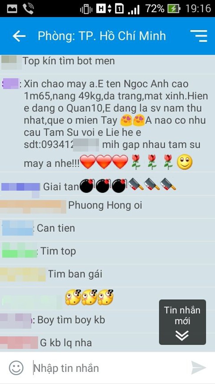 Mại dâm, gạ tình tràn lan trên mạng xã hội