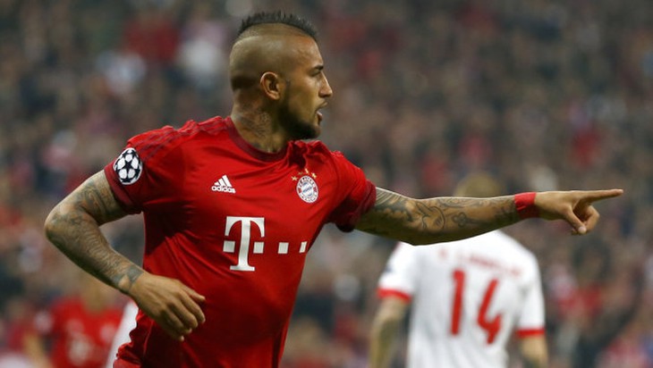 Vidal lập công, Bayern thắng sát nút Benfica