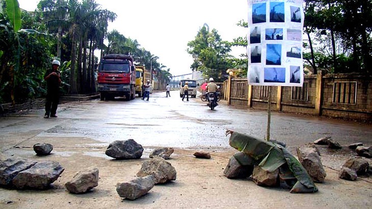 ​Tạm đình chỉ nhà máy xi măng Vạn Ninh vì gây ô nhiễm