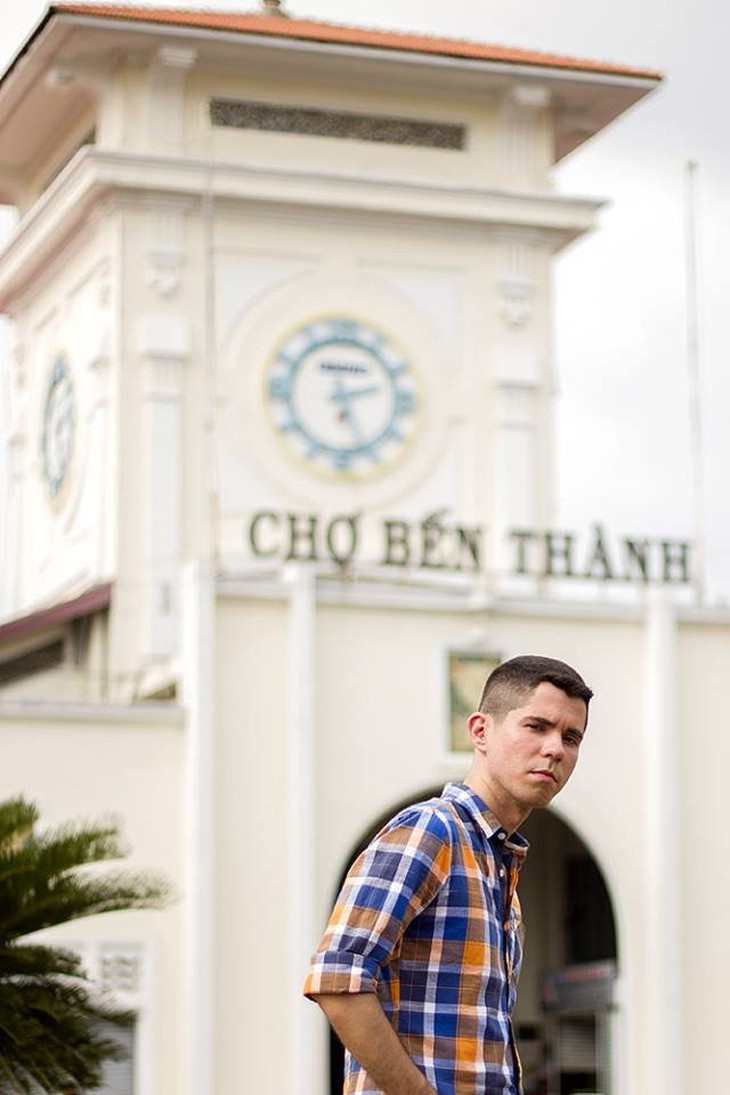 Rafael Ribeiro trong chuyến thăm TP.HCM