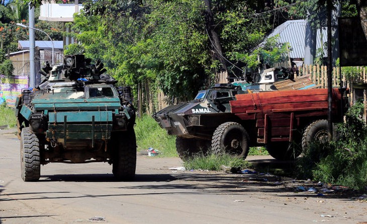 Binh sĩ Philippines chết với chiến tranh du kích ở Marawi