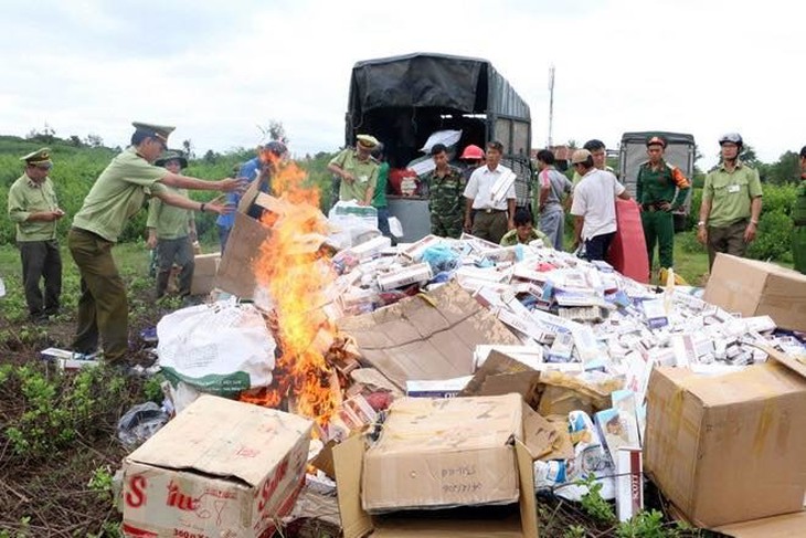 ​Đẩy mạnh kiểm tra, xử lý nghiêm các vụ buôn lậu thuốc lá