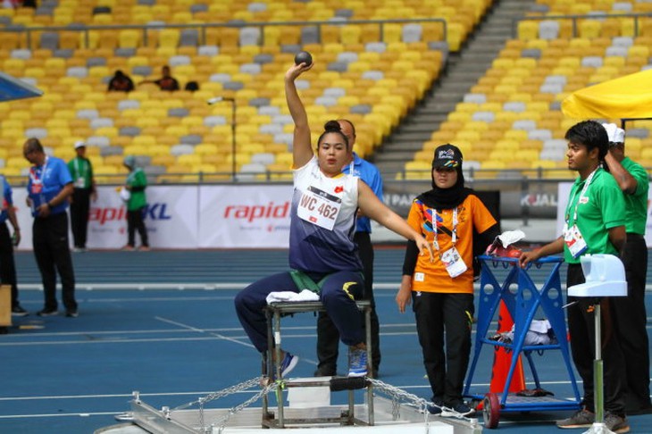 Ngày thành công của điền kinh và bơi lội VN ở ASEAN Para Games 2017