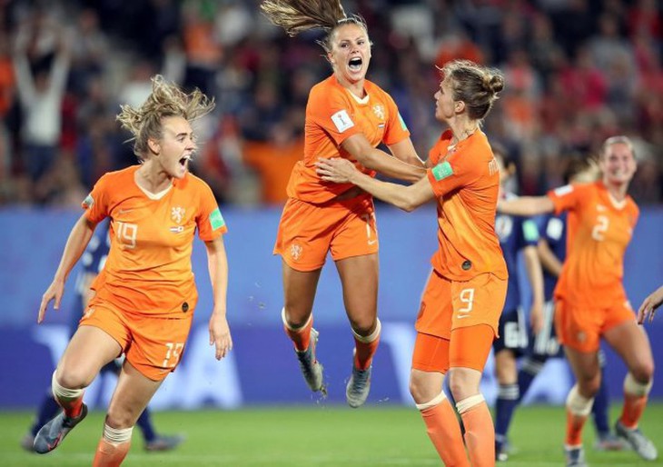 Lieke Martens, ngôi sao của Hà Lan ở World Cup nữ 2019. Ảnh: Globe and Mail