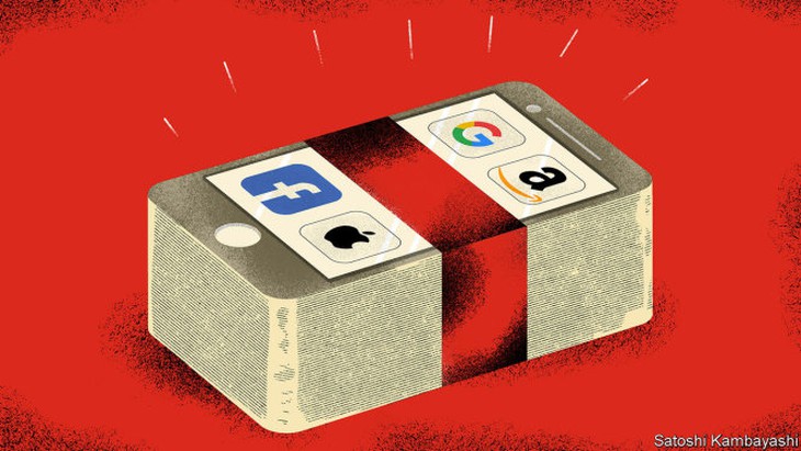 Nhóm Big Tech đã có những bước đi cụ thể để lấn sân sang lĩnh vực ngân hàng. -Ảnh: The Economist