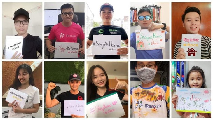 Các thành viên của iRace háo hức với những cuộc đua giả lập. Ảnh: N.C.
