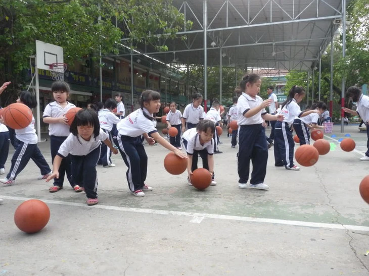 Học sinh mong được "tỏa sáng" tại ngày hội giáo dục thể chất - Ảnh 7.