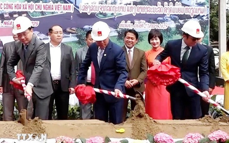 Vietnam-funded broadcasting project breaks ground in Laos