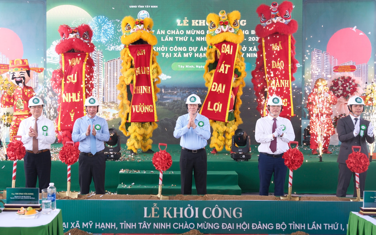 Work starts on over-1,640-unit social housing project near Ho Chi Minh City-Tay Ninh border