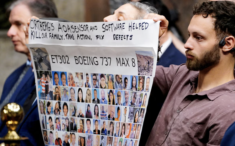 Boeing ordered to pay more than $28 million to 737 MAX crash victim's family
